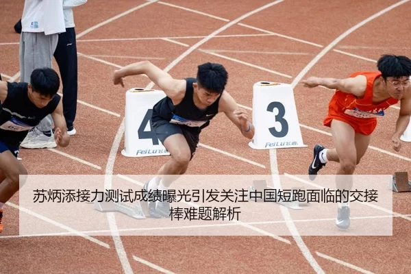 苏炳添接力测试成绩曝光引发关注中国短跑面临的交接棒难题解析